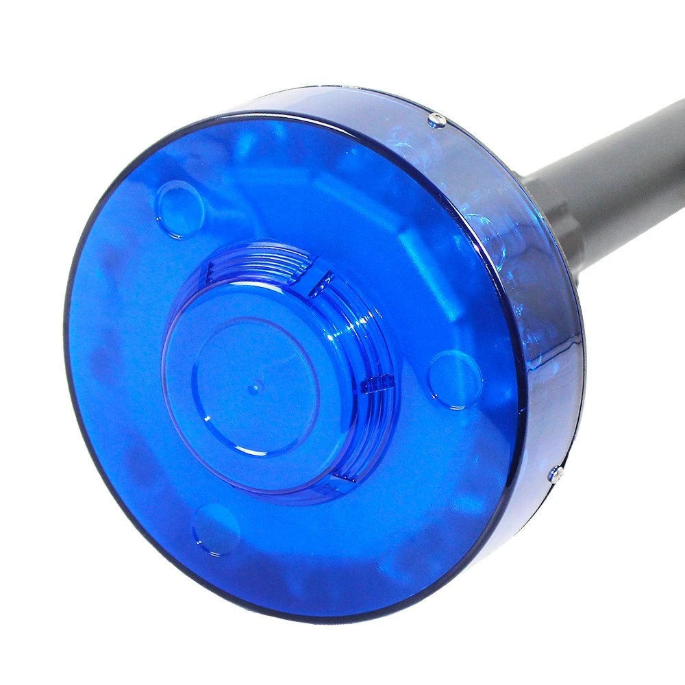 Haibang Blue LED Motorrad Fahrrad Sicherheitswarnung Strobe Teleskop hinten Leuchtfeuer