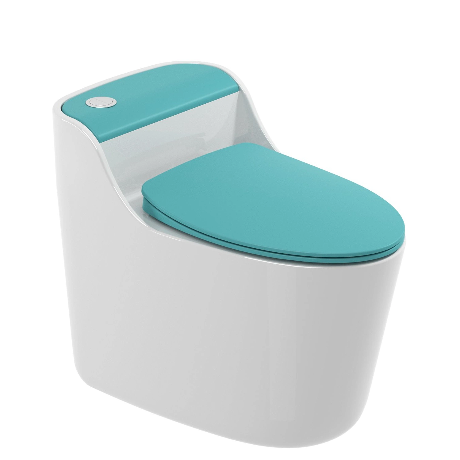 Sanitarayware Toiletten peça única Sinfonic Flush porcelana colorida alta Sanita sanita de qualidade WC