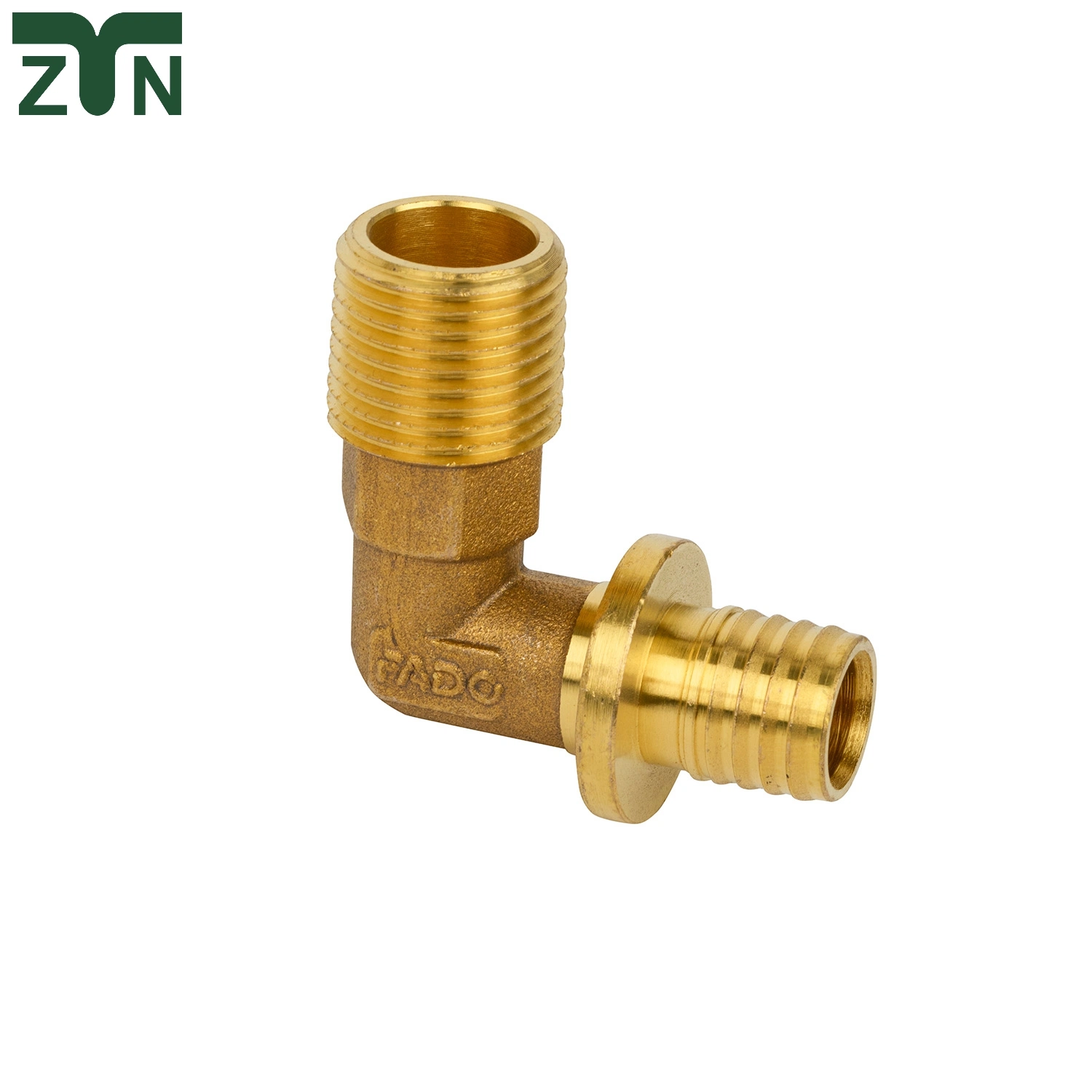 Male Coupler Plumbing Elbow Brass Compression Pipe Tube Fittings for Pex-Al-Pex Multilayer/Composite Pipes