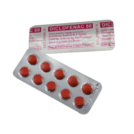 Diclofenac sodium Dispersible potassium comprimé 50mg 100mg