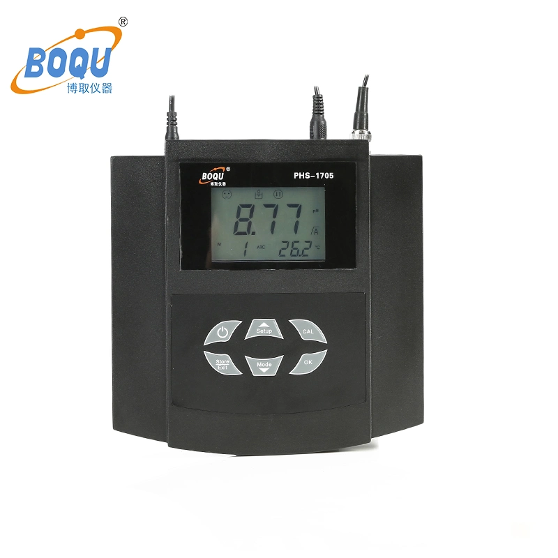 Boqu Phs-1705 Laboratory pH ORP Meter Digital pH Meter for Water Lab ORP/pH Sensor Price Meter/Analyzer/Controller