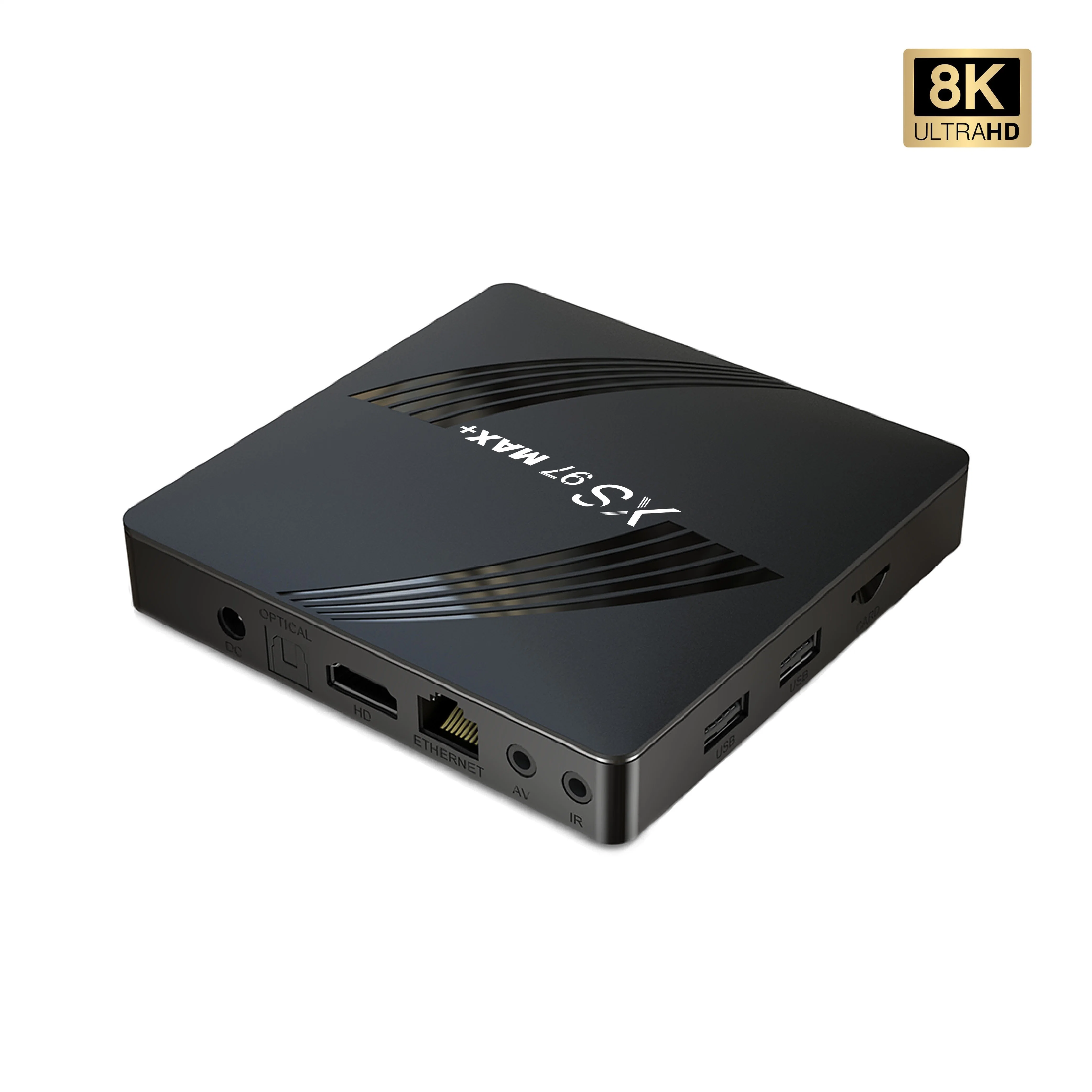 Großhandel/Lieferant Fabriken Dual WiFi 1000Mbps LAN Android 11 8K 4GB 32GB S905X4 AV1 TV-BOX