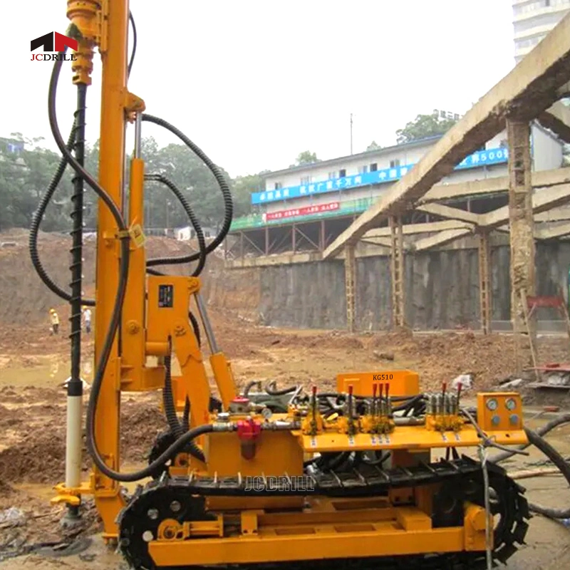 105mm to 152mm Diameter Hydraulic Mine Drilling Rig Machine with Dust Collector