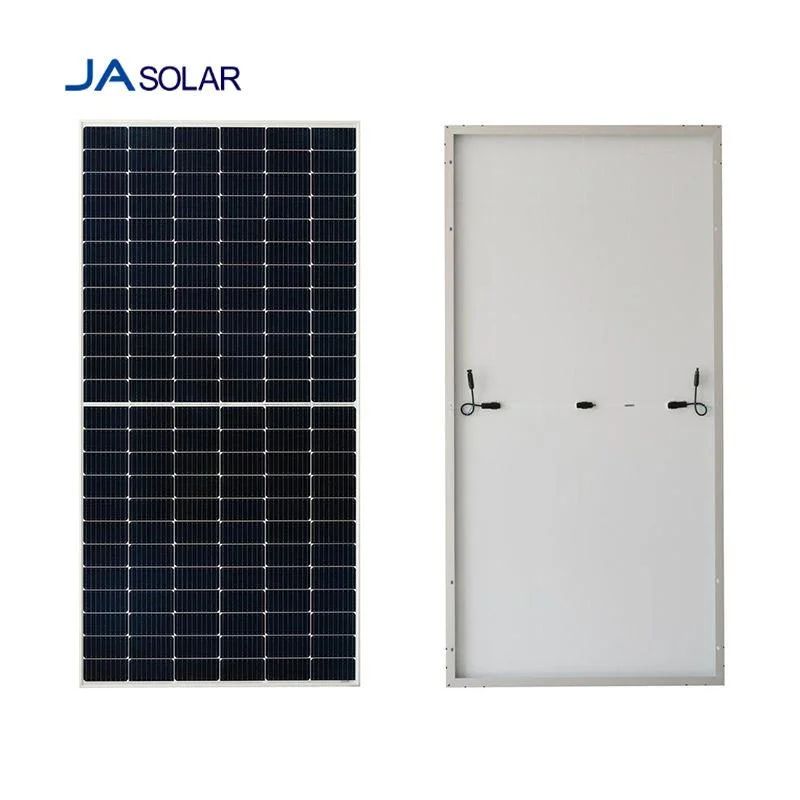 156 Half Cell Ja 580 590 595 605W Wholesale/Supplier Poly PV Fold Flexible Black Monocrystalline Polycrystalline Photovoltaic Module Mono Solar Energy Power Panel