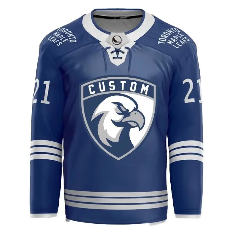 Leere Hockey Trikots Großhandel Eishockey Tragen Custom Design Sublimation Hemden