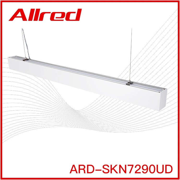 Professional Brightness Luminous Soft Color Lamp Public Lighting Places Subways Airports Hospital Lighting Seamless Linkable Wholesale/Suppliers LED Linear Pendant Light