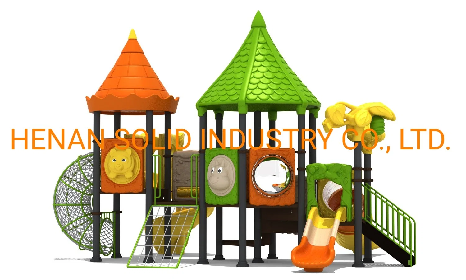 Customized Kids Outdoor Playground Equipment Slide Playing Items for Kids