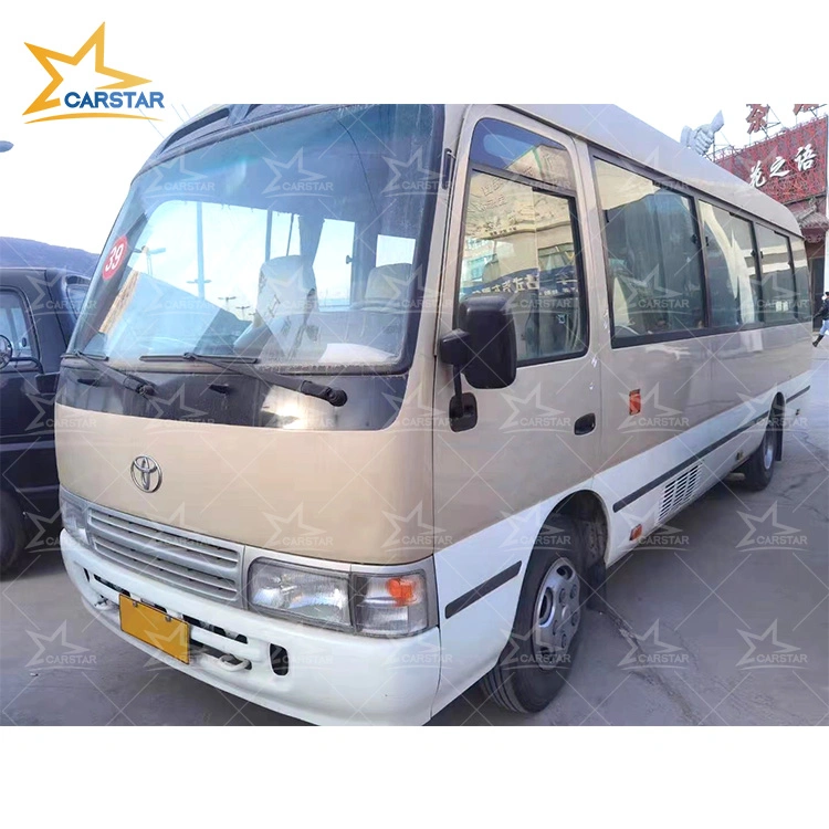 Secondhand 19 сиденья Toyota Coaster туристический автобус Coaster используется для продажи