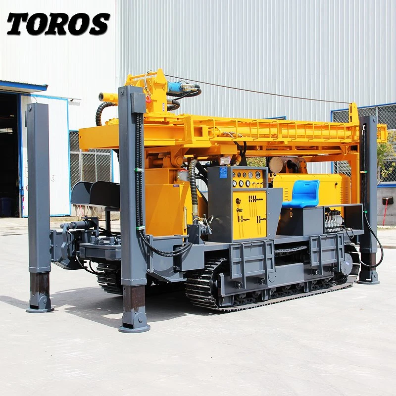 Factory Price Hydraulic 1000 Meter Deep Water Well Drilling Rig Made in China Saels