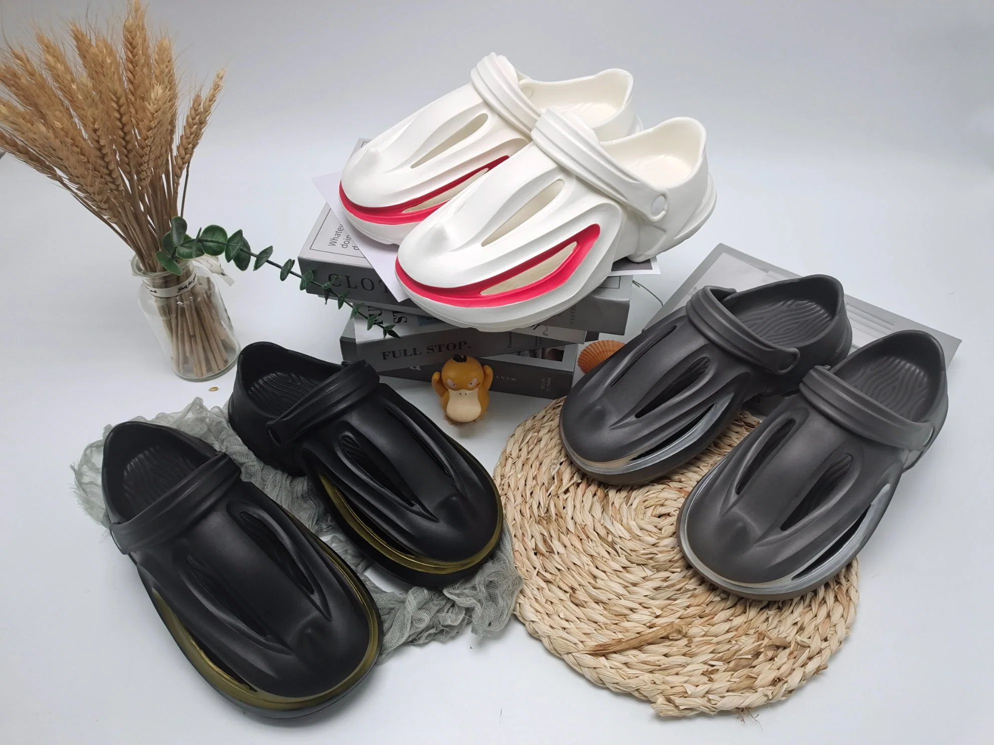 De alta calidad Willingmart elegante jardín de secado rápido y ligero zapatos zuecos de EVA
