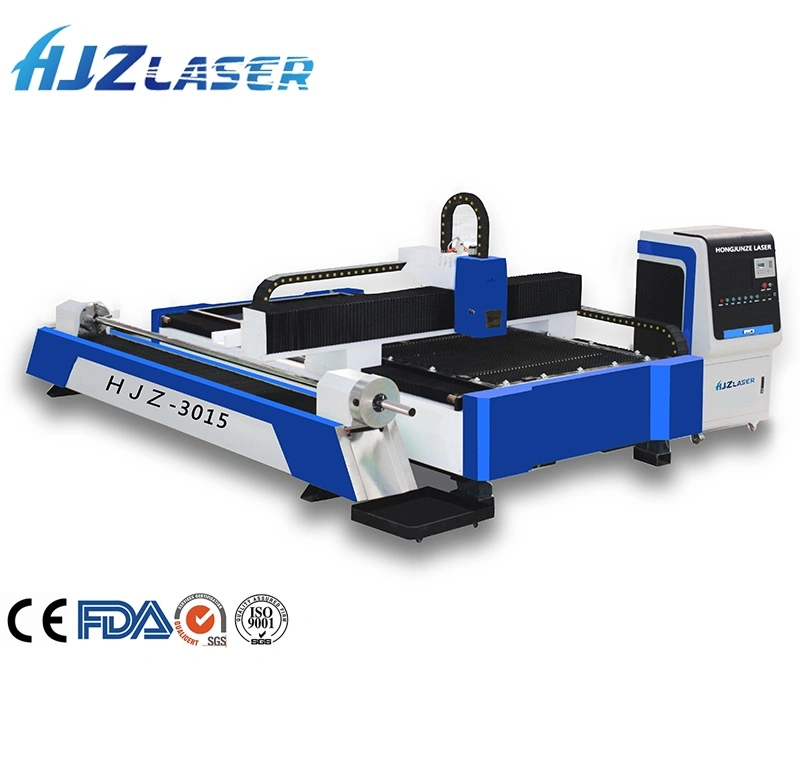 Full Cover Enclosed Sheets Plates Engraving Equipment Aluminum Plates Exchange Table CNC Router Metal Fiber Laser Cutting Machine