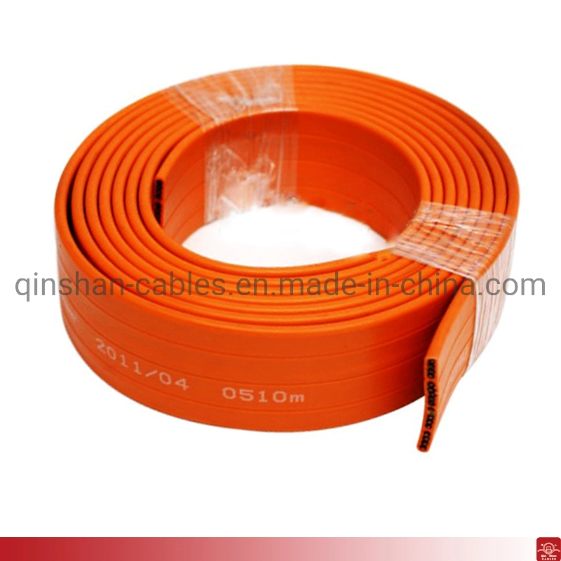 12corex0.75mm Flat PVC Electric Copper Wire Cable Elevator Cable Parts