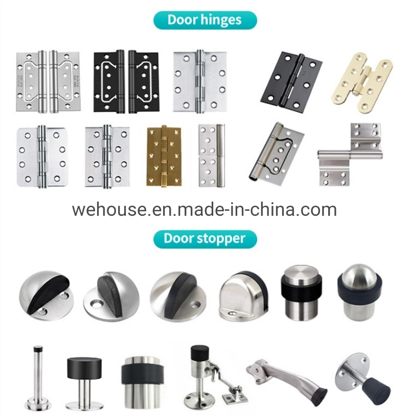 We House Hardware Wholesale/Supplier Track Iron Arrow-Shaped Single Wooden Door Sliding Barn Door Hardware with Splicing Piece Accessories