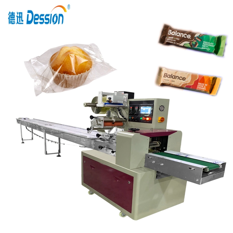 Manual Automatic Candy/Sweets/Chocolate Ball/Bar Plastic Bag Packing Flow Pillow Packing Machine