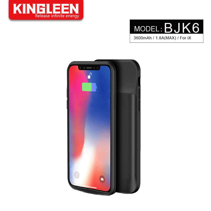 Battery Case for iPhone X, 3600mAh Portable Protective Charging Case Extended Rechargeable Battery Pack Charger Case Power Bank Compatible iPhone X