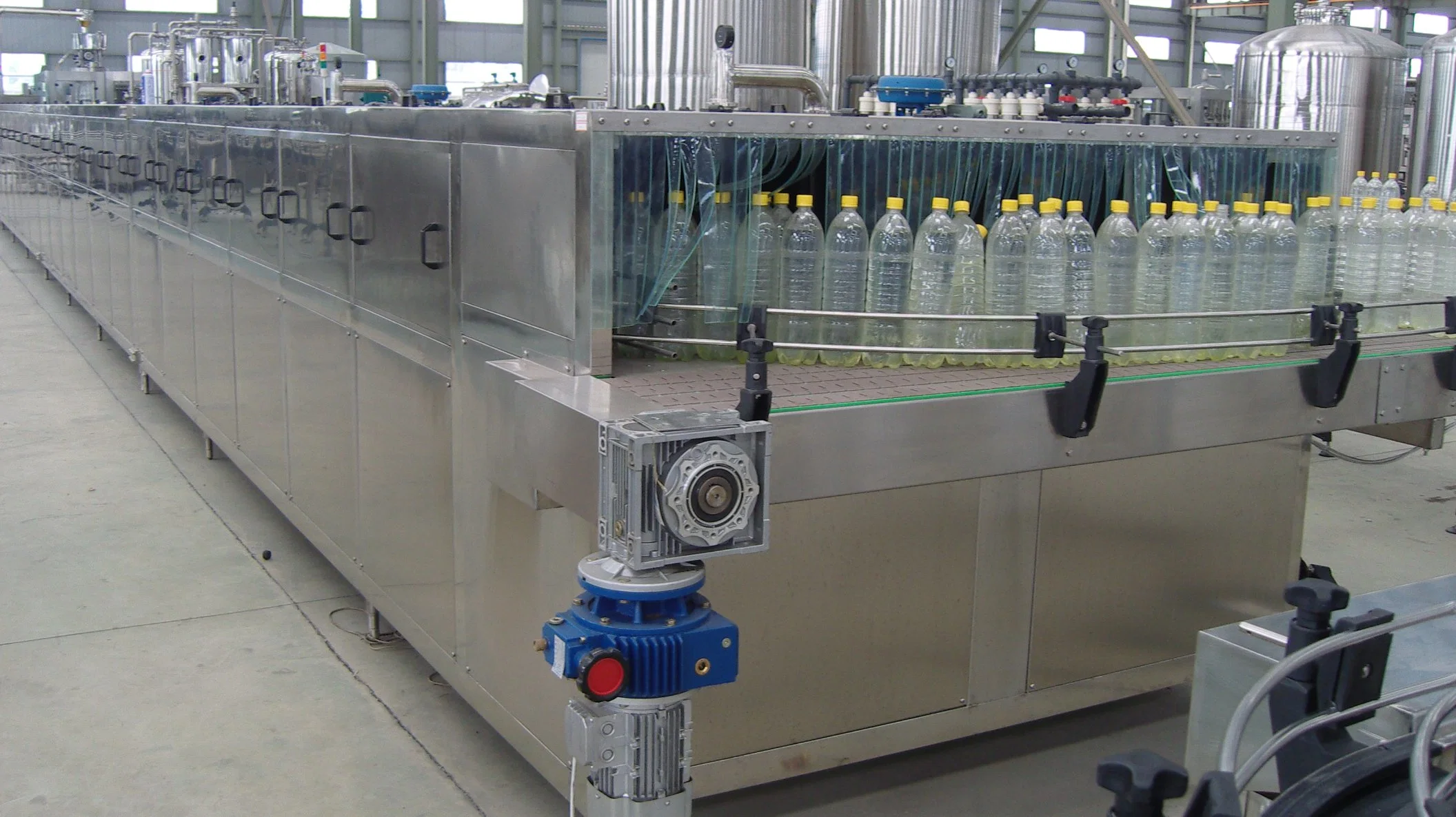 12m Bottle Invert Sterilizer for Fruit Juice Beverage