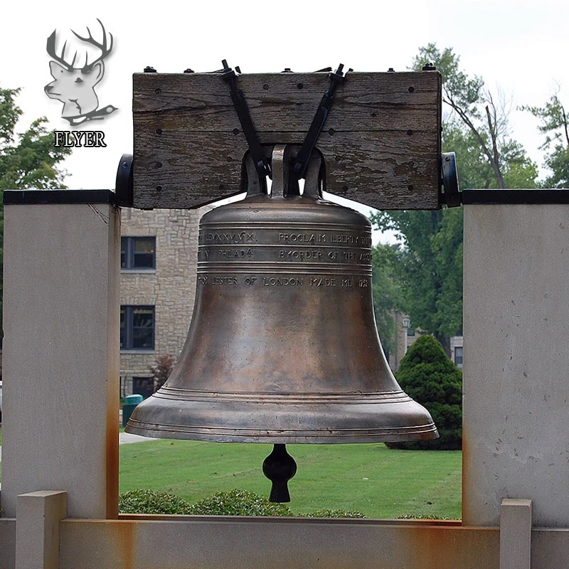 Custom Outdoor Religious Antique Metal Church Bell Large Bronze Brass Church Bells