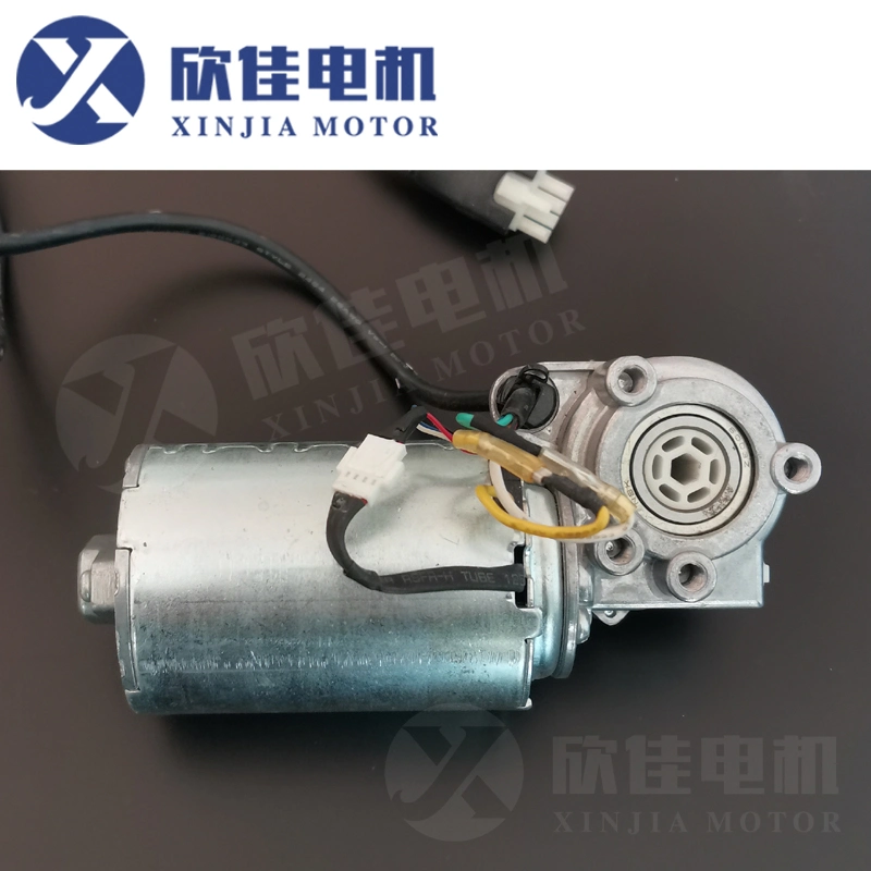 DC Electric Geared Motor Dcr6034 with Capacitor for Automatic Induction Door