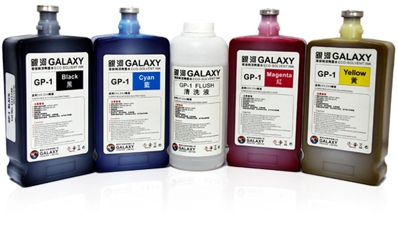 Galaxy Gp-1 Gp1 Eco-Solvent Ink for Epson Dx4 Dx5 Dx7 Printhead