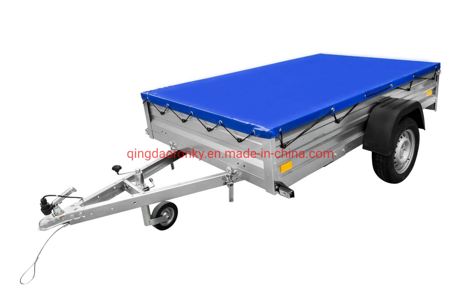 Hochwertige Easy Set Outdoor Blue PVC wasserdichte LKW und Anhängerabdeckung