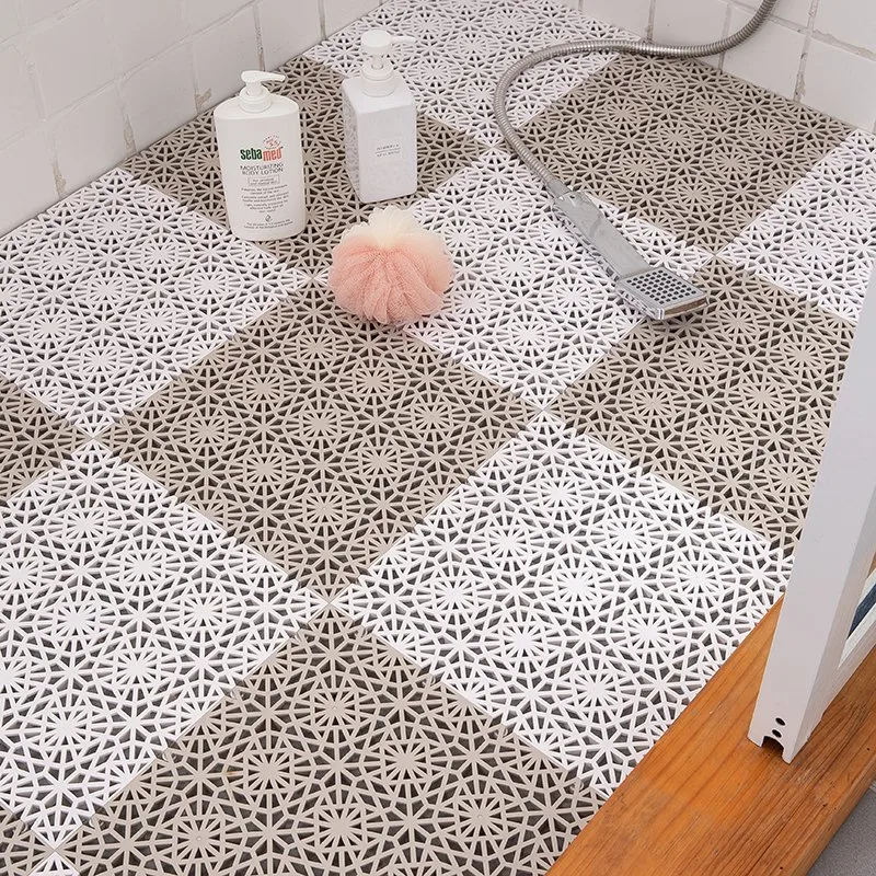 Empalme Baño Mat Baño Cocina Baño Ducha Mat Balcón plástico Cojín