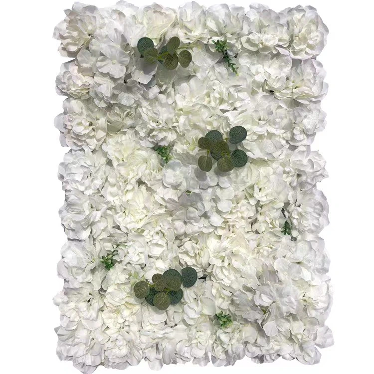 Flores e plantas artificiais Flower Decorativo artificial Flower Wall pano de fundo