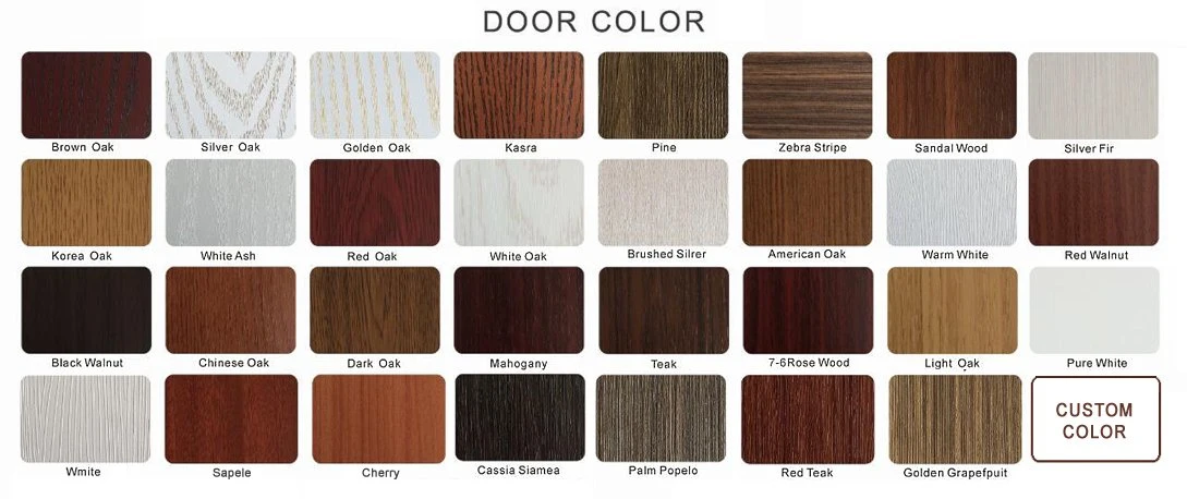 Glossy Painted Veneer Wooden Room Door Interior Paint Finished Entry Doors