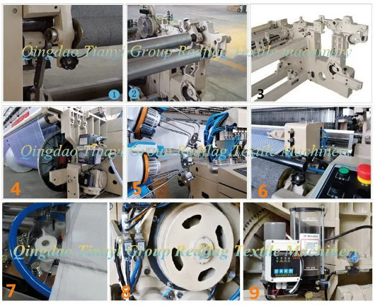 High Speed 190cm 1.9m Shuttleless Shuttle Less Weaving Textile Machine Air Jet Loom