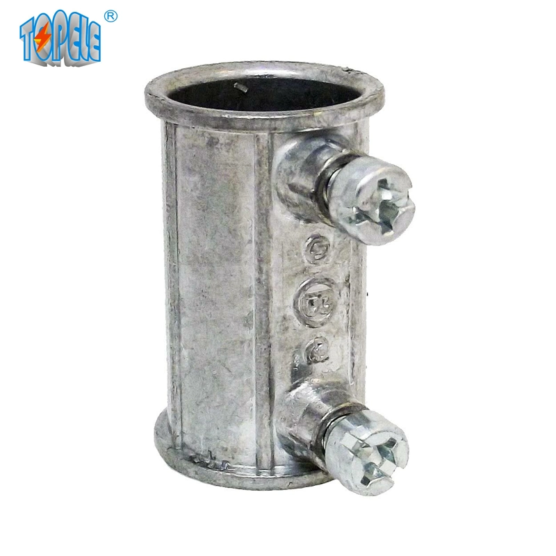 OEM EMT Conduit Zinc Set Screw Coupling with UL