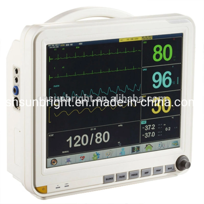 Large Screen Patient Monitor Ce Approved Sun-700K