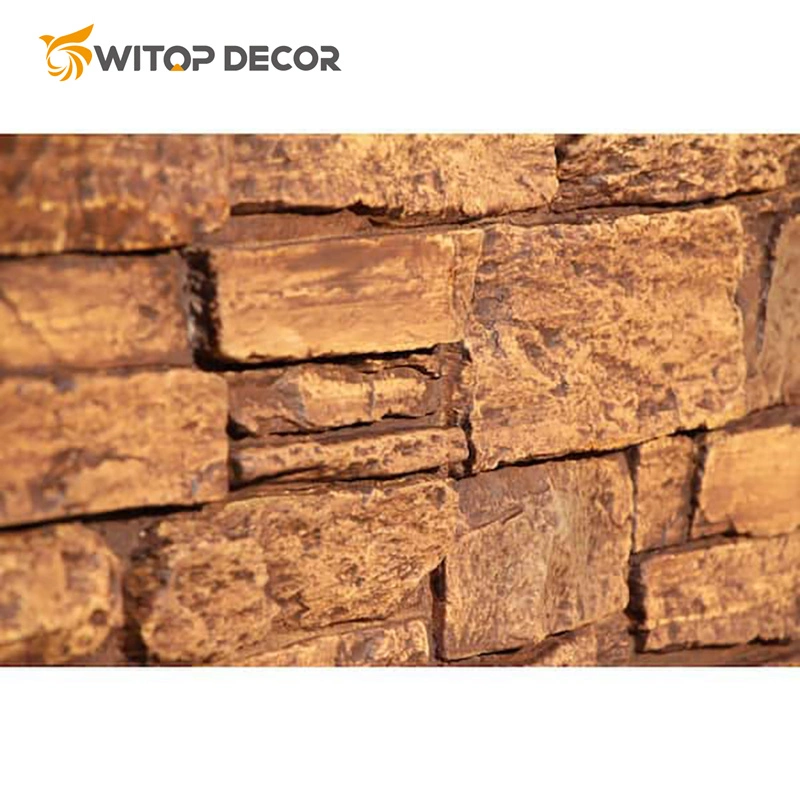 Witop OEM Factory Wholesale/Supplier Texture Faux Stone Siding Panel Stone Exterior Interior Wholesale/Supplier