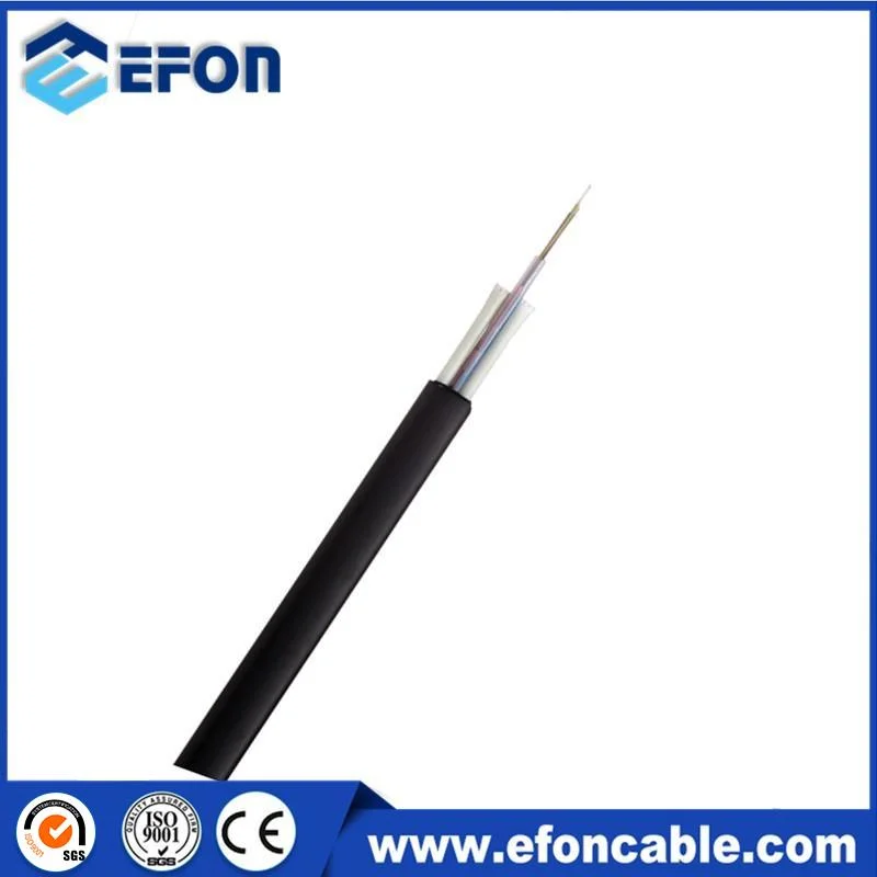 Excellent Quality Uni-Loose Tube All Dielectric Drop Cable GYFXTY-FL Flat Aerial Drop FTTH Cable