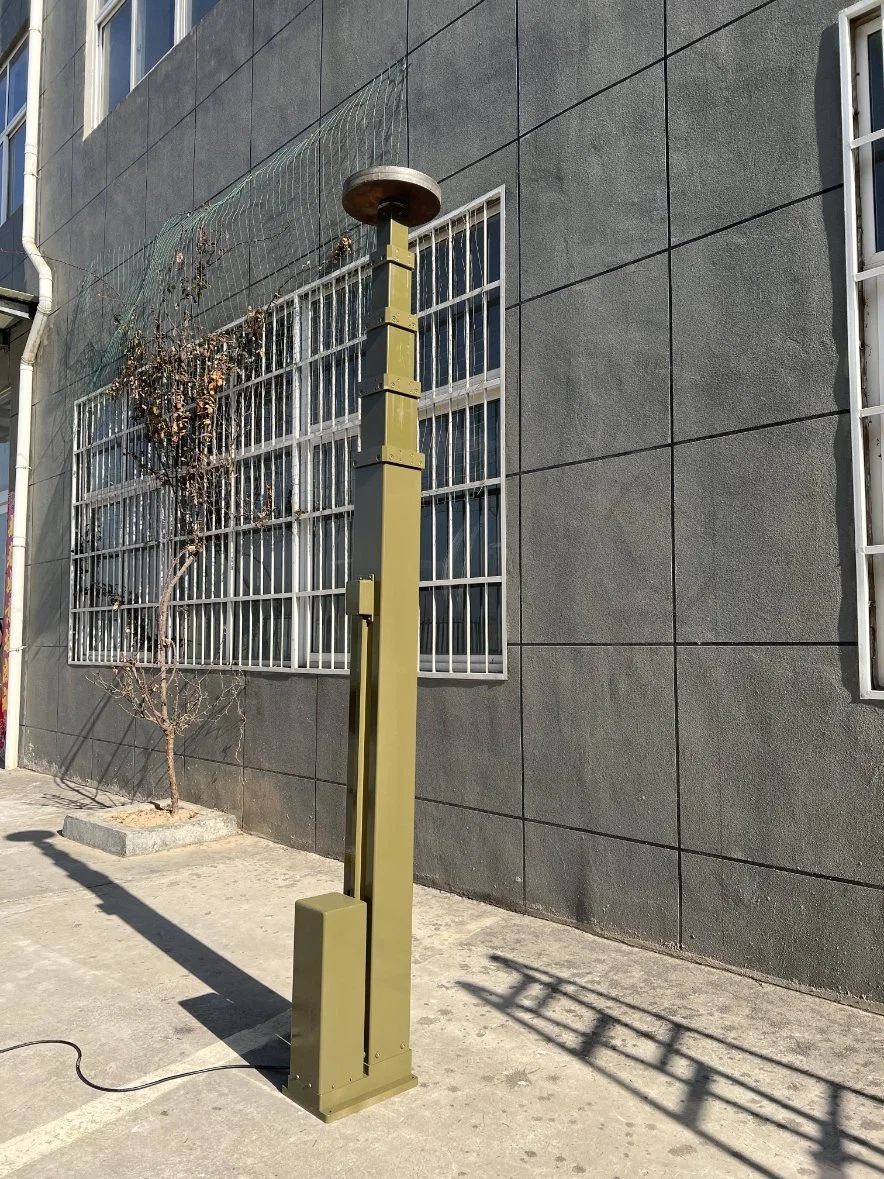 Electric Aluminum Alloy Telescopic Mast for Lightning Equipments-8m