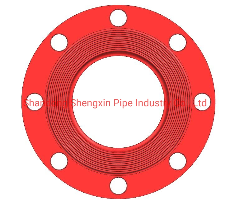 Ductile Cast Iron Grooved Adaptor Flange Pn16/Class150/Pn10 FM, UL, CE