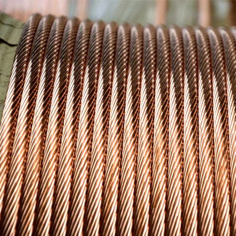 Cable Stranded Copper Clad Steel Wire Types of Conductor Wire