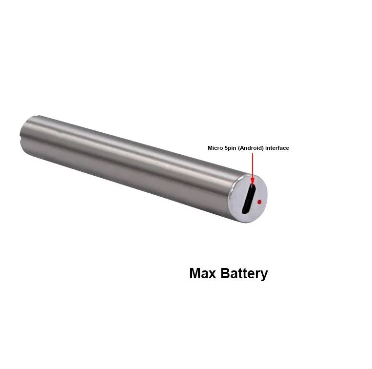 Bottom Charging Preheating&Rechargeable 510 Thread Max Battery