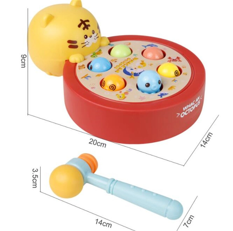 Knock Hamster Criança brinquedo Baby Puzzle Knock descompressão presente