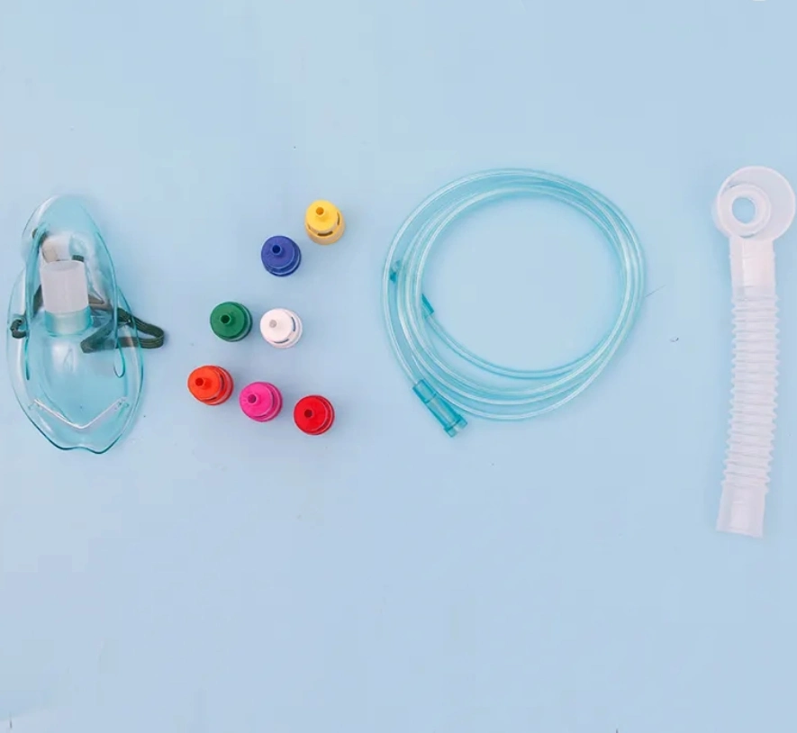 High quality/High cost performance  Medical Disposable PVC Oxygen Mask with High Flow and Skin Care