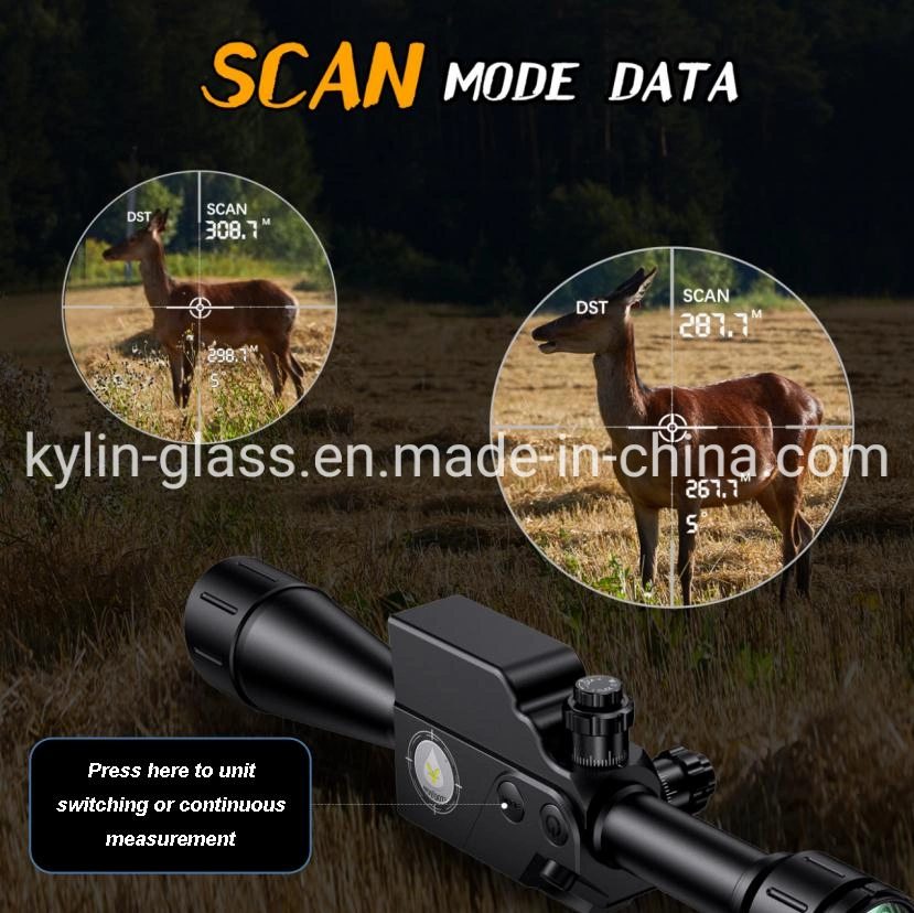 Waterproof Scope Grade Long Range 1000m Laser Infrared Thermal Riflescope for Hunting/Shooting