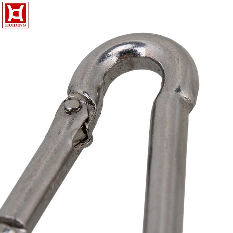 Factory Direct Stainless Steel Carabiner Spring Snap Hook