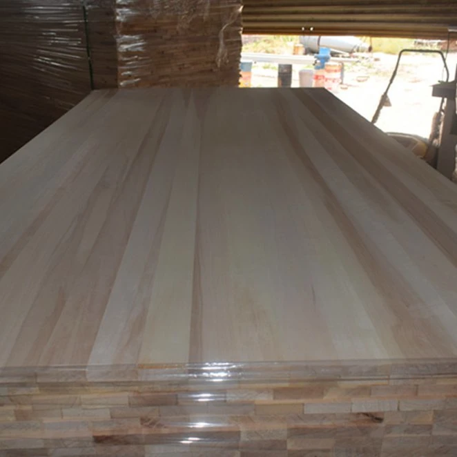 Factory Direct Sales Cheap Prices Poplar Wood Lumber Glued Board for Construction