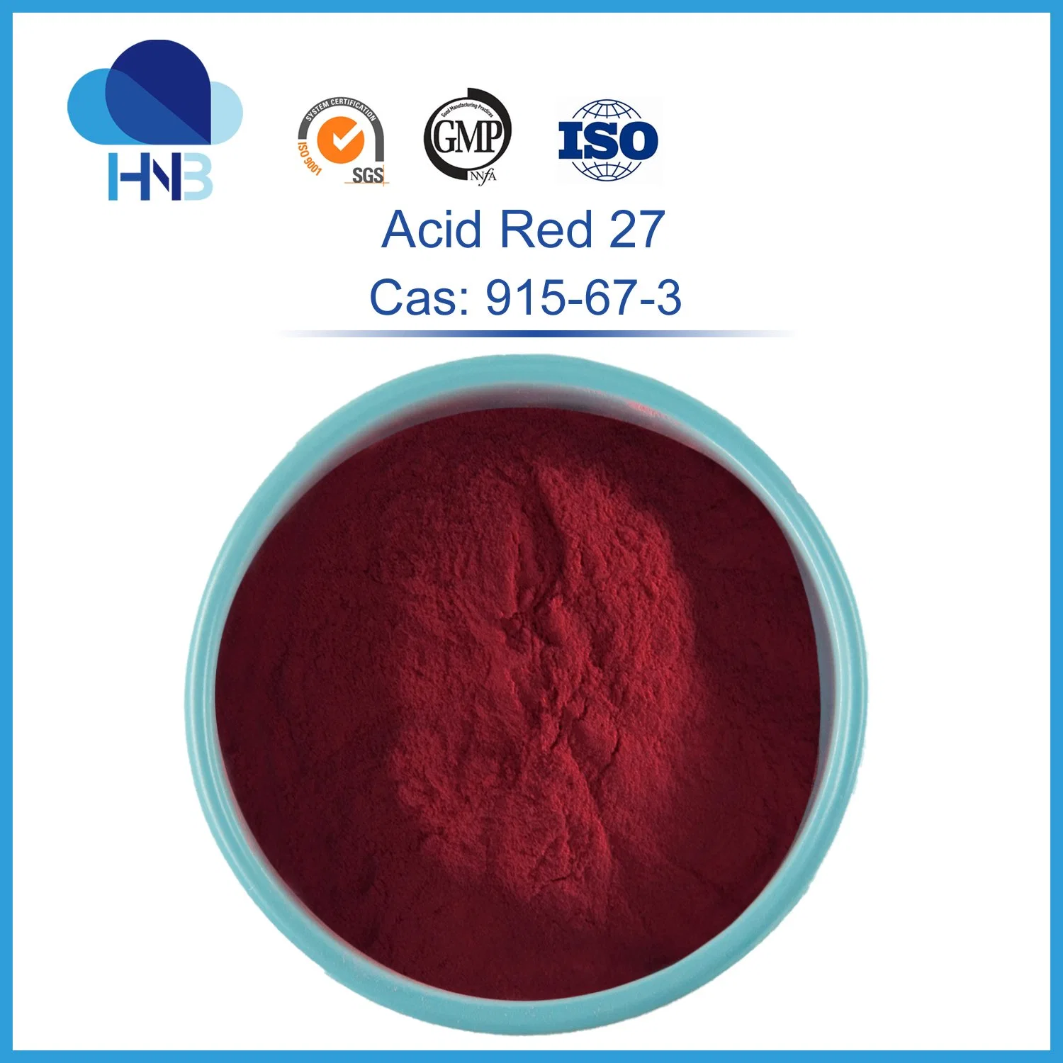 99 % CAS 915-67-3 Amaranth / Acid Red 27