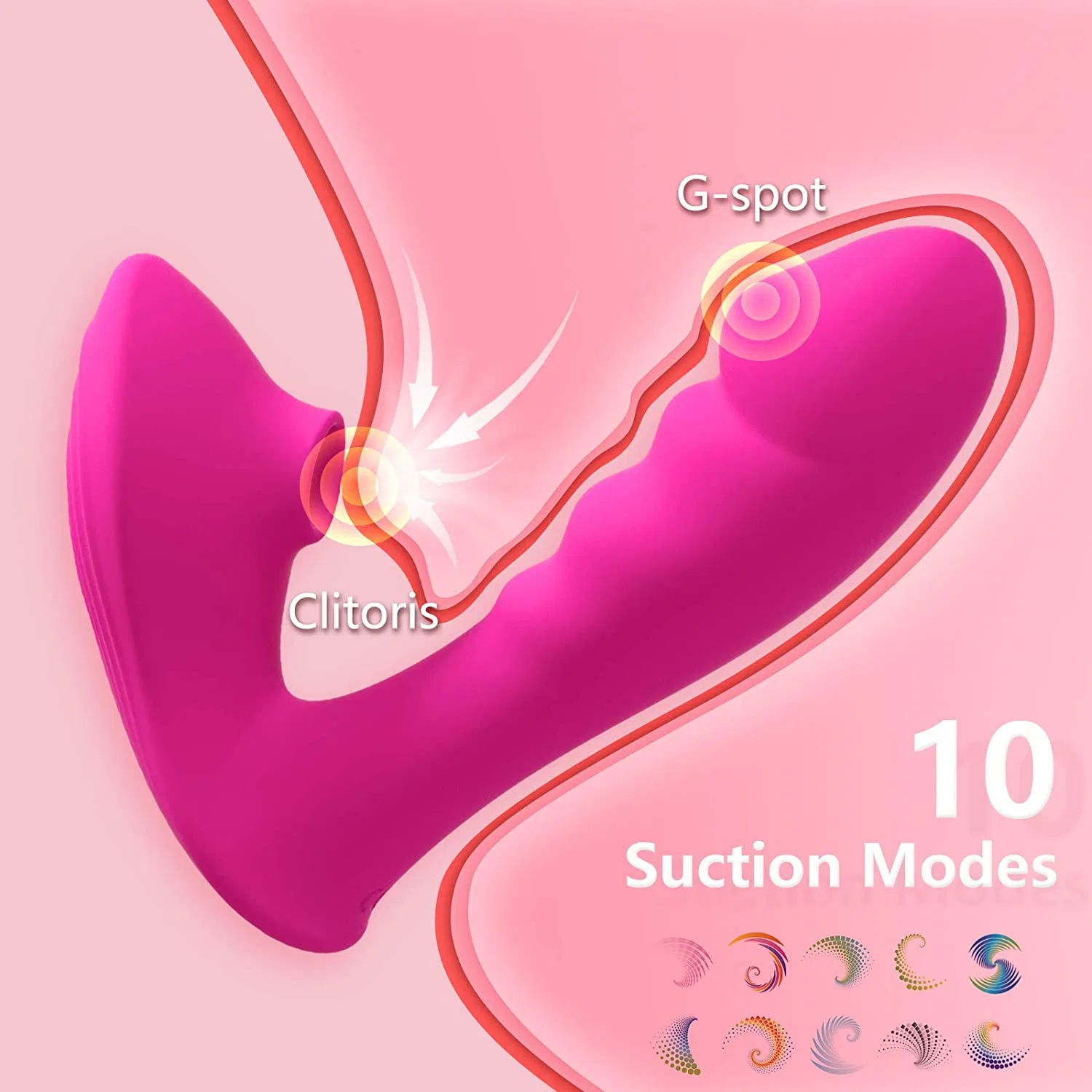 USB Rechargeable Wearable Dildo Female Self-Stick Adult Products Vibro Masseur Point G