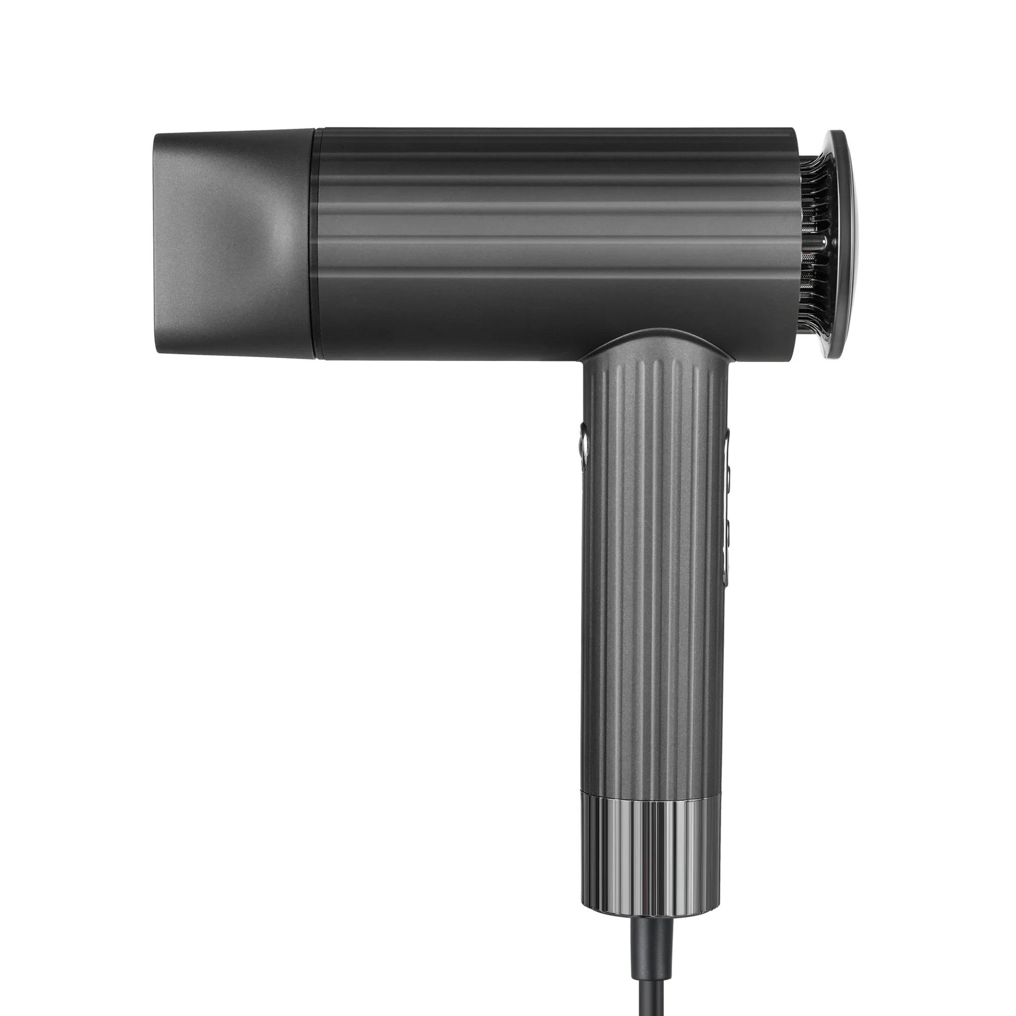 High-Speed Negative Ions Hair Dryer LCD Digital Temperature BLDC Motor Display Hairdryer with Styling Concentrator Smoothing Nozzle Diffuser