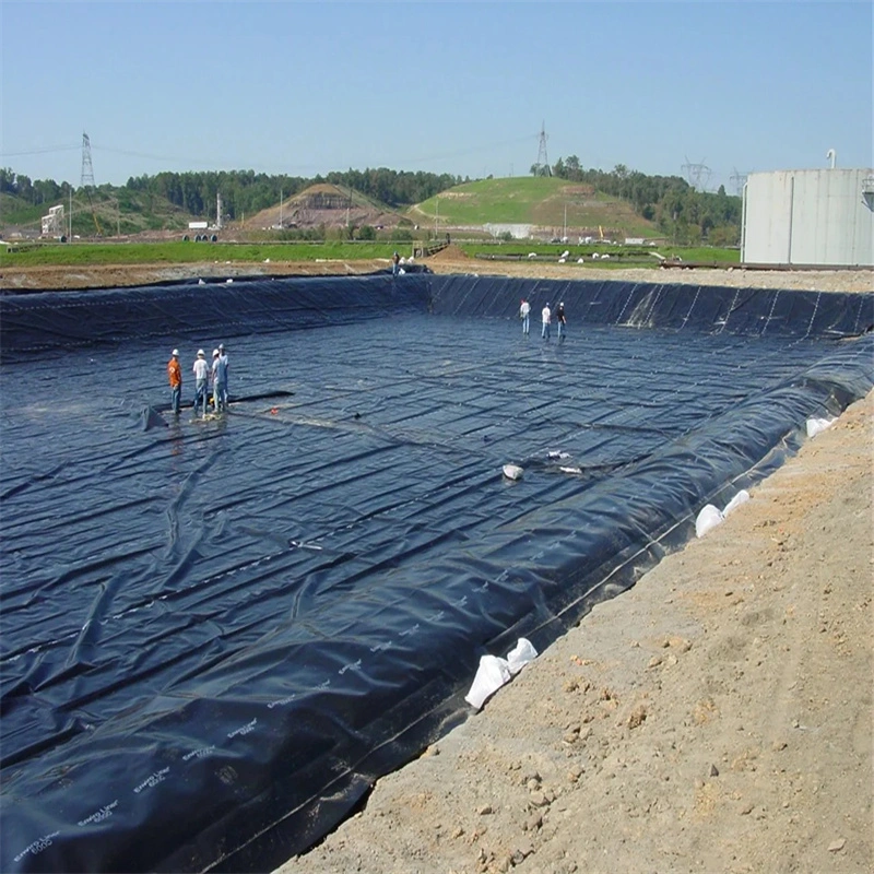 HDPE Géomembrane, Type de Géomembranes et Matériau HDPE ASTM Géomembrane HDPE.