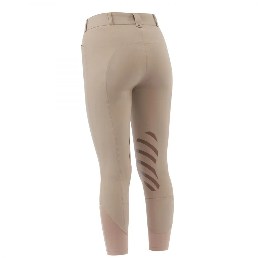 Wholesale Breathable Compression Equestrian Breeches Half Seat Grip Kid&prime; S Horse Racing Tights