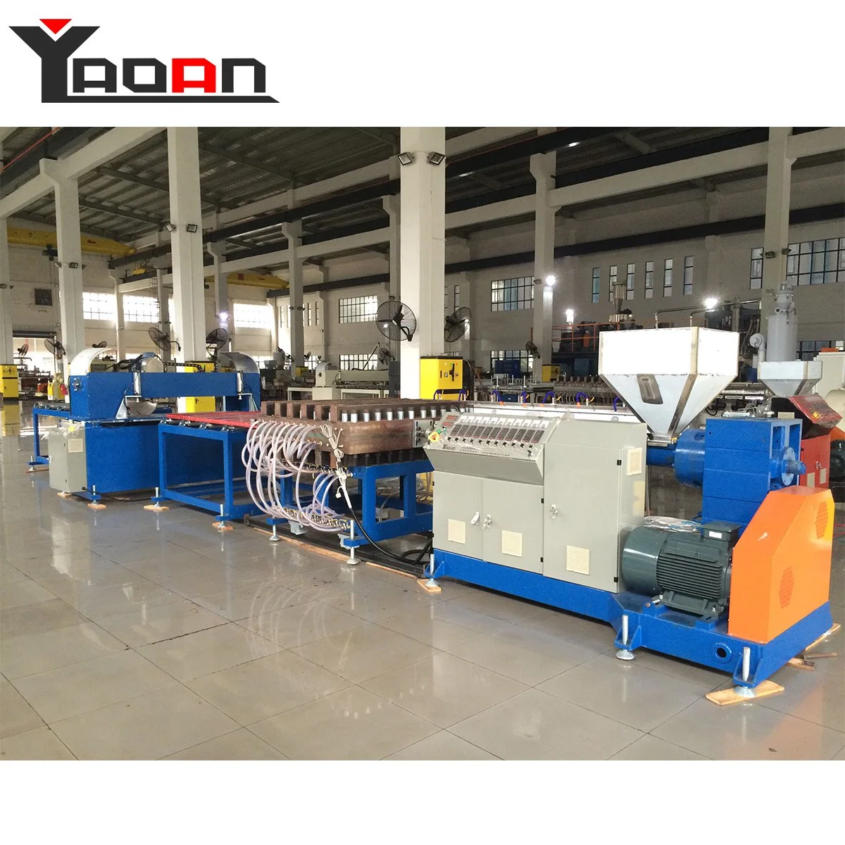 PP/PE/PA/ABS/POM Plastic Solid Thick Sheet Board Extrusion Machine