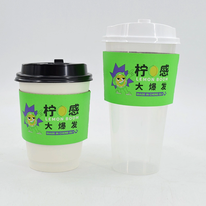 Custom Take Away Disposable Double Wall Hot Cold Drinks Recyclable Coffee Paper Cup