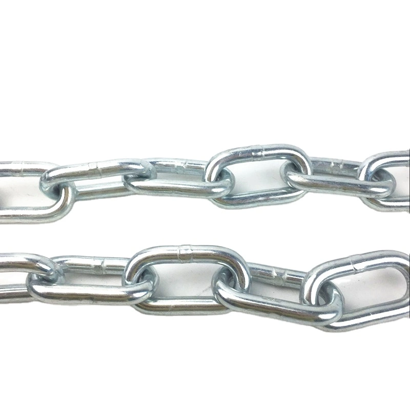 Galvanized Welded SS304/316 Long Link Chain DIN763 Link Chain