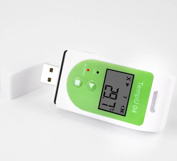 Temperature Data Logger USB Reusable Multiple Use Temperature Recorder